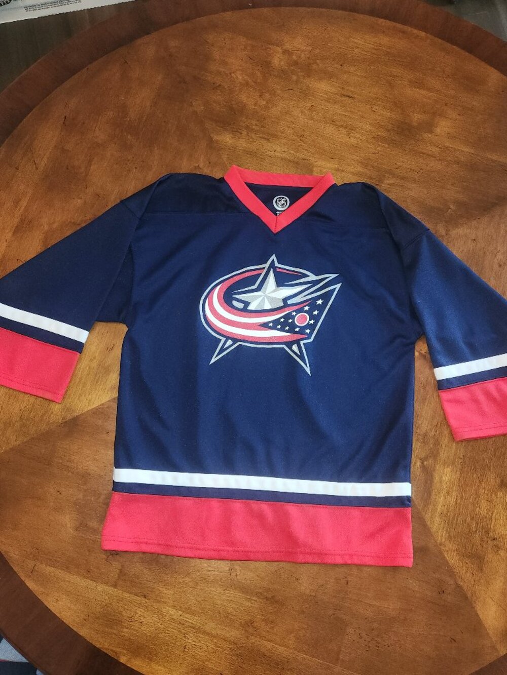 Columbus Blue Jackets jersey, Kids XL